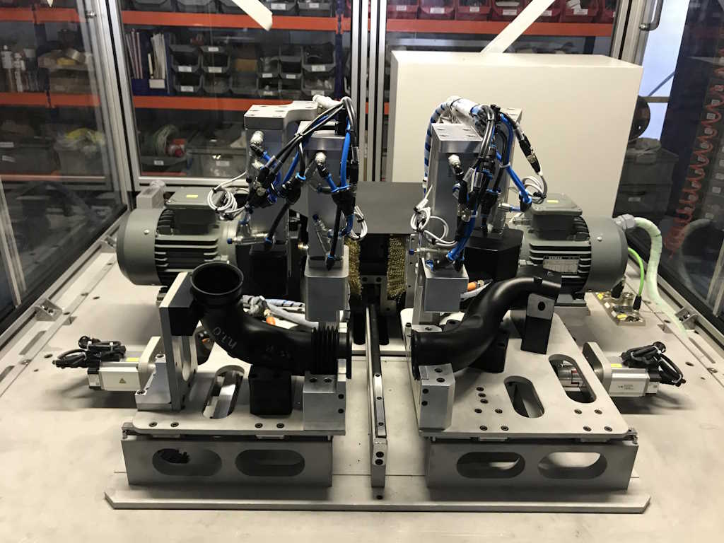 Hot Plate Welding Line