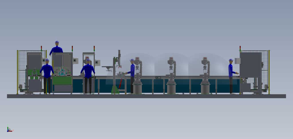 Combi Heat Exchanger Assembly Line