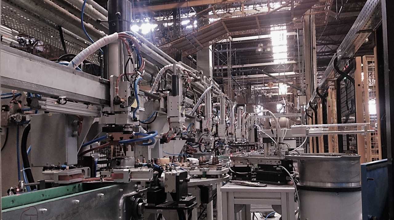 Buzdolabı Kompresör Kapak Kaynak Montaj Hattı